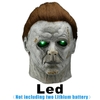 Horreur-Michael-Myers-LED-Halloween-tue-masque-Cosplay-effrayant-tueur-plein-visage-Latex-casque-Halloween-f