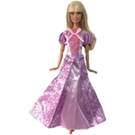 robe princesse barbie raiponce