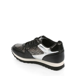 basket femme marche ville noir C9390 Idéal Shoes
