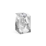Anal plug cristal aluminium Hidden Eden