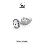 Diamond anal plug aluminium Hidden Eden