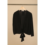 gilet a nouer grande taille noir 46 au 60 marque 2w paris c1360
