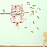 stickers muraux de chats