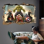 stickers de avengers 50 X 70 cm