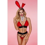 costume de lapin sexy rouge Paris Hollywood