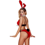 costume de lapin sexy rouge Paris Hollywood