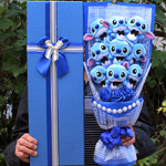 Peluche-de-dessin-anim-Lilo-Stitch-Doraemon-jouets-mignons-Bouquet-de-peluche-d-anime-Lilo-Stich