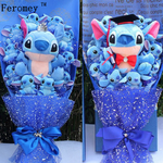 bouquet stitch bleu ou rose