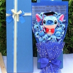 bouquet stitch bleu ou rose