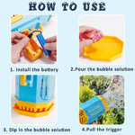 bubble gun fusée à trous