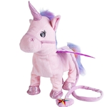 peluche licorne interactive 35 cm