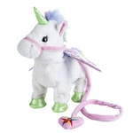 peluche licorne interactive 35 cm
