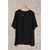 blouse manche courte grande taille 2w h3569 noir 46 au 60