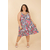 robe grande taille femme bleu 46 au 60 marque 2w paris r1522