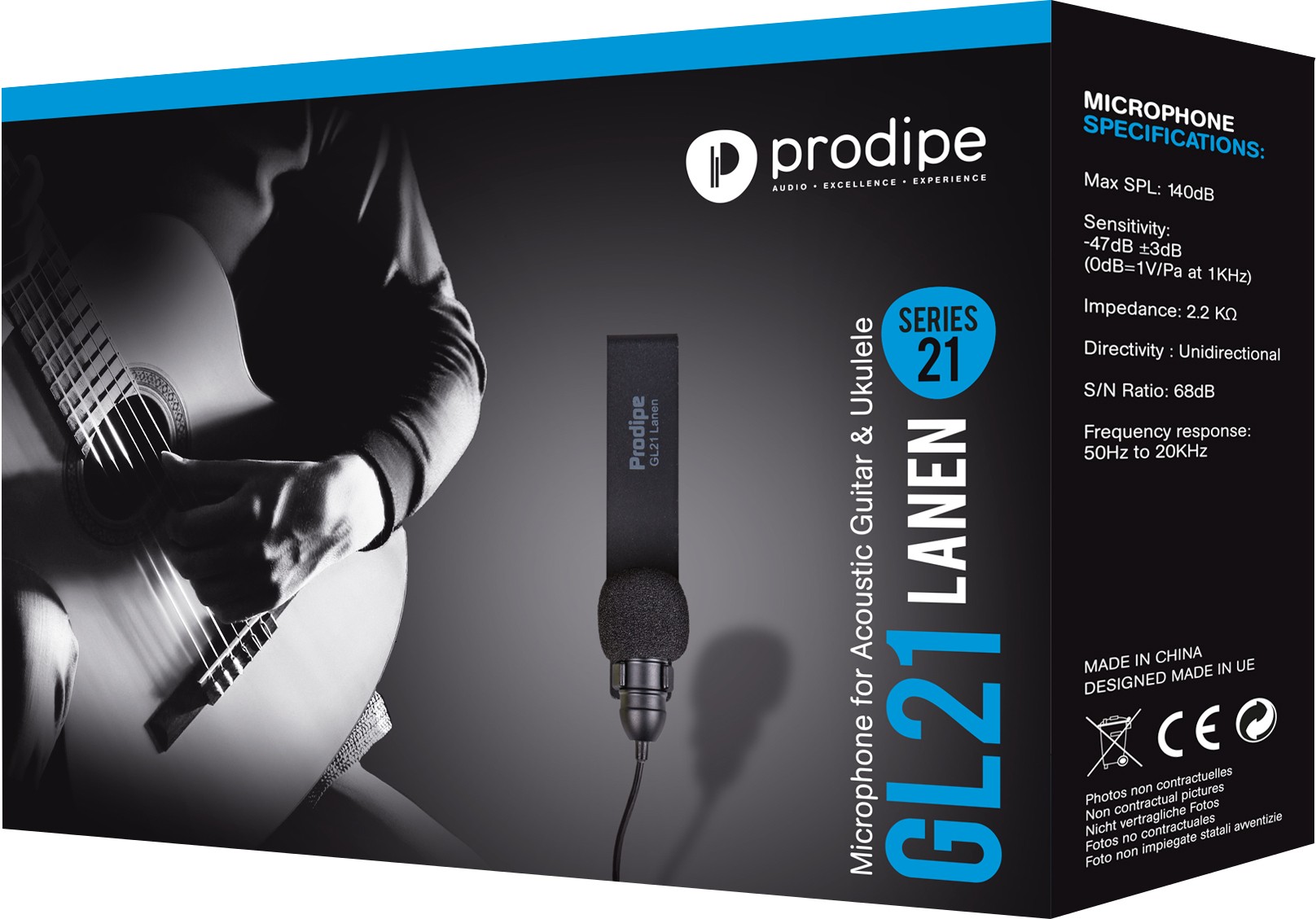 prodipe-gl21-lanen-micro-guitare-acoustique-ukulele