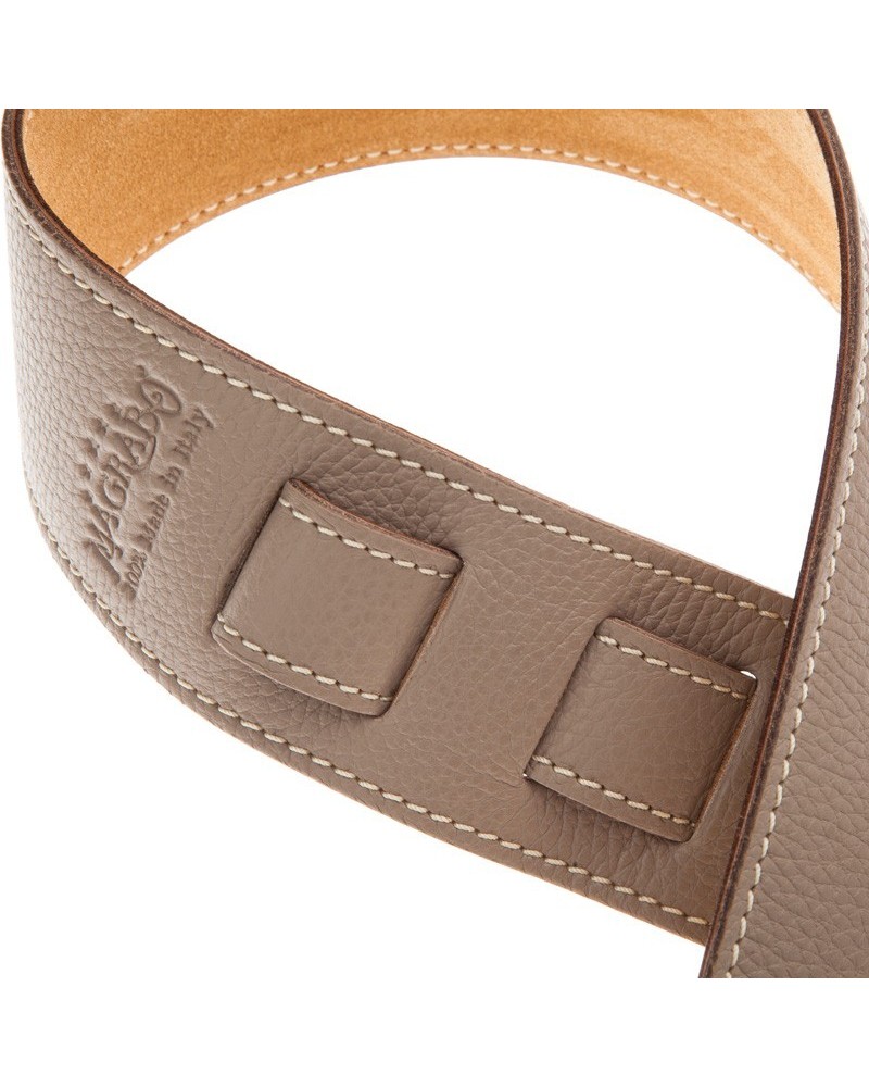 guitar-strap-kaki-genuine-leather-6-cm-holes-hs-colors-4