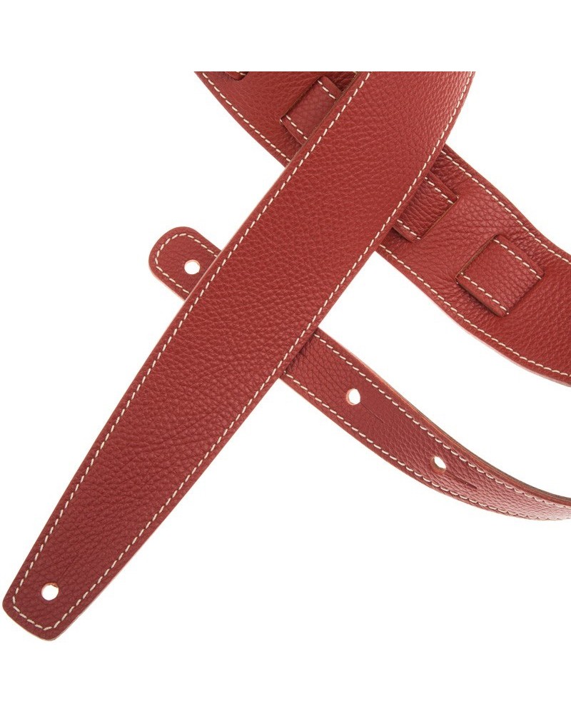 guitar-strap-red-genuine-leather-6-cm-holes-hs-colors-2
