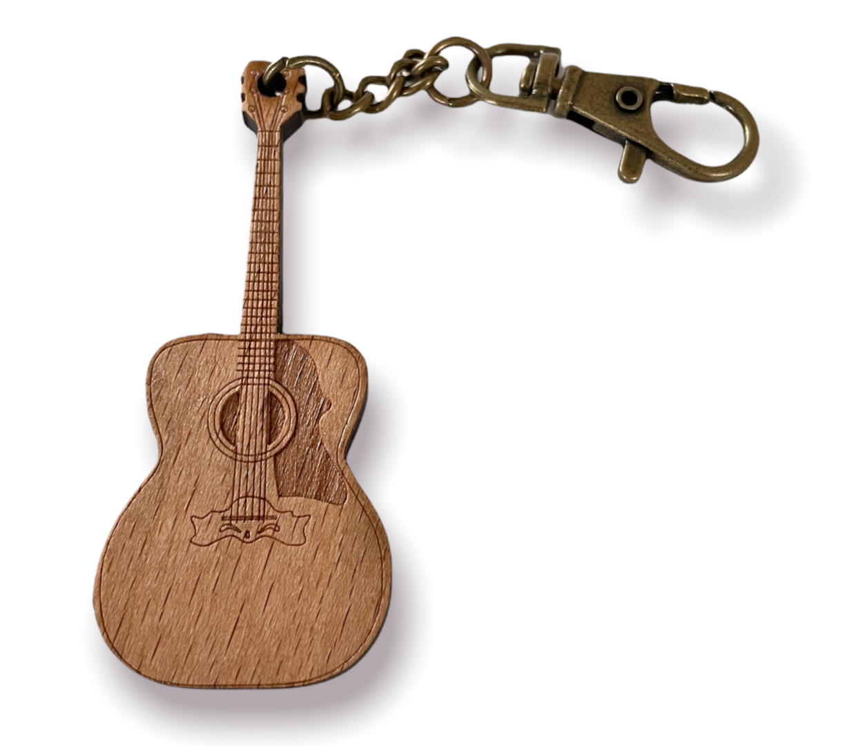 Porte-clés, Guitare acoustique - Goodies/Médiators Signature -  cordes-en-stock