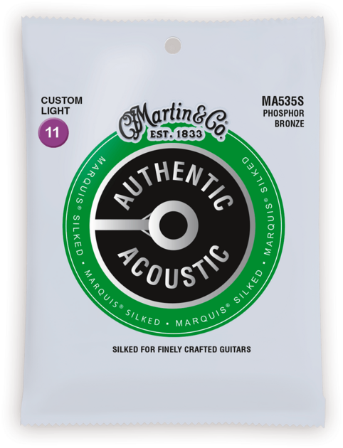 Corde Per Chitarra Acustica Martin Phosphor Bronze Custom Light - Calibro .011-.052, Tono Caldo E Flessibile - Foto 8