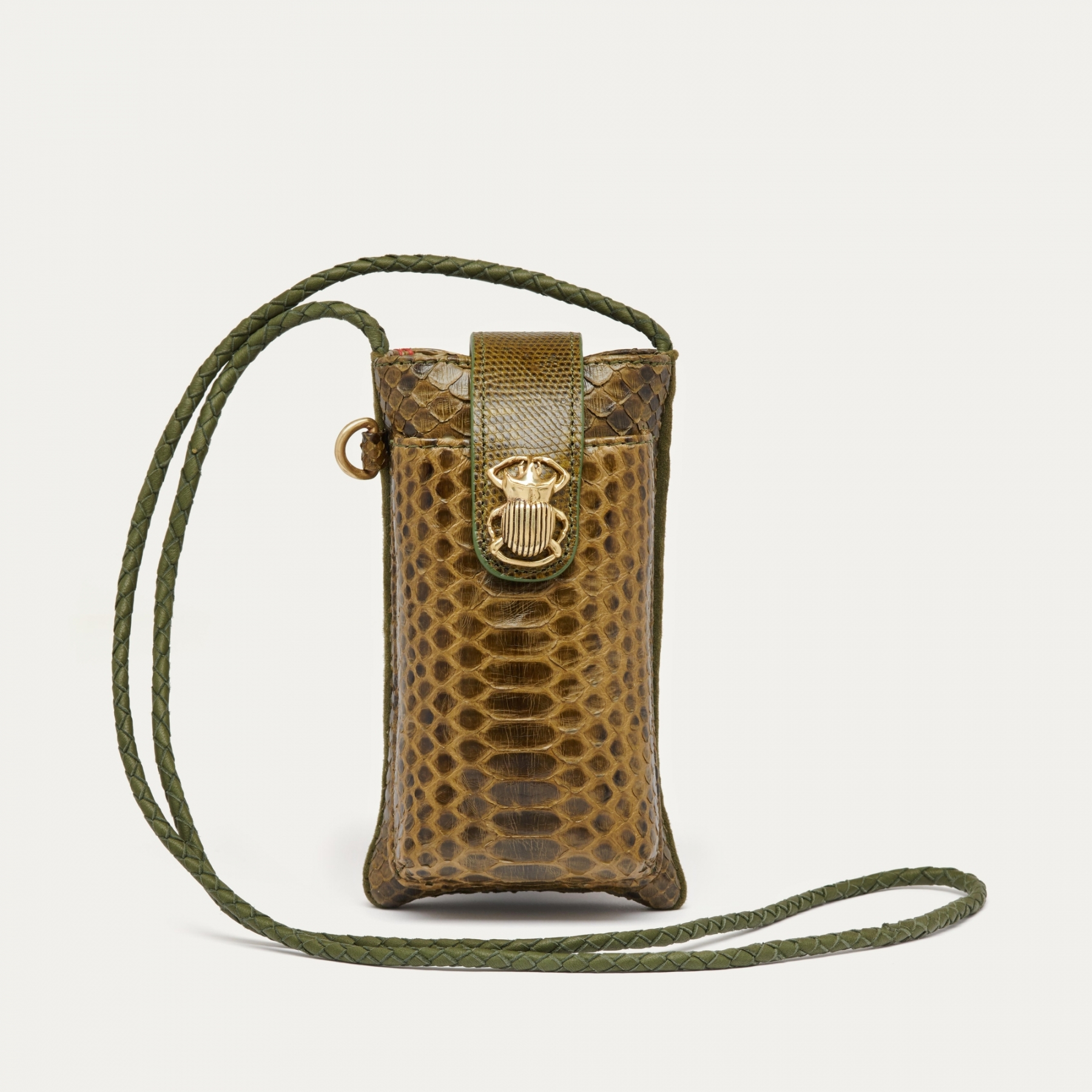 SAC_CLARIS_VIROT_ETUI_A_TELEPHONE_DOUBLE_MARCUS_PYTHON_KAKI_220