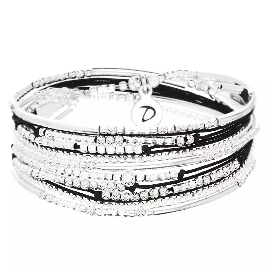 Bracelet boules argent massif 925/000 - Ysia Bijoux