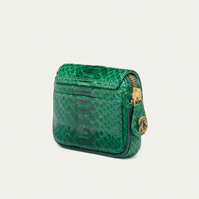 SAC_CLARIS_VIROT_PORTE_MONNAIE_PYTHON_KARL_VERT_PELOUSE_140_2