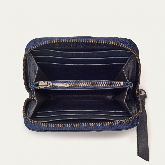 PORTEFEUILLE_CLARIS_VIROT_PYTHON_MINI_BOB_NAVY_ARGENT_2