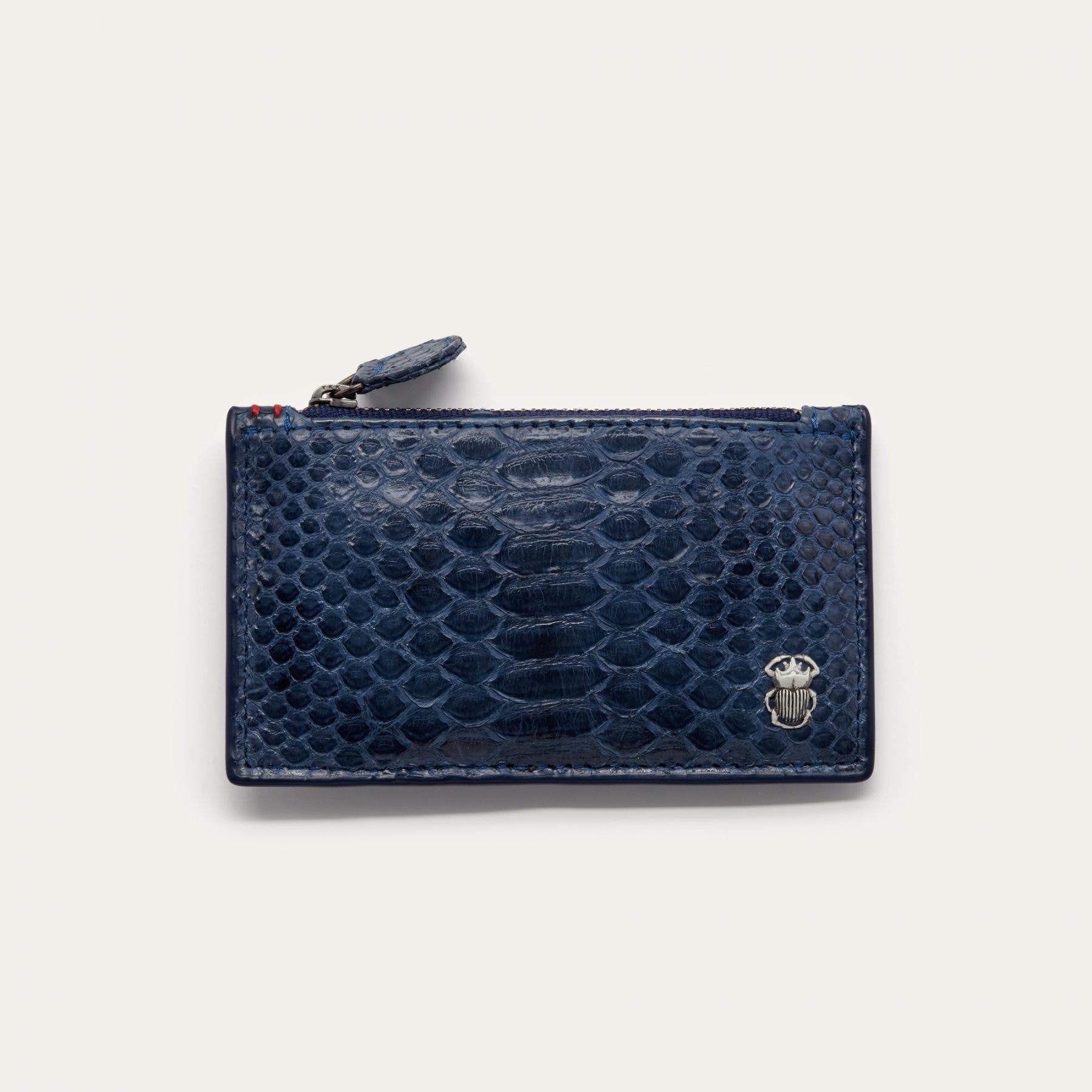 PORTE_CARTE_CLARIS_VIROT_HELENA_NAVY_ARGENT
