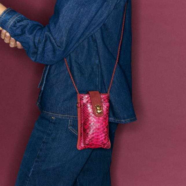 PORTE_TELEPHONE_CLAIRS_VIROT_DOUBLE_MARCUS_PYTHON_CELOSIA_ROSE_1