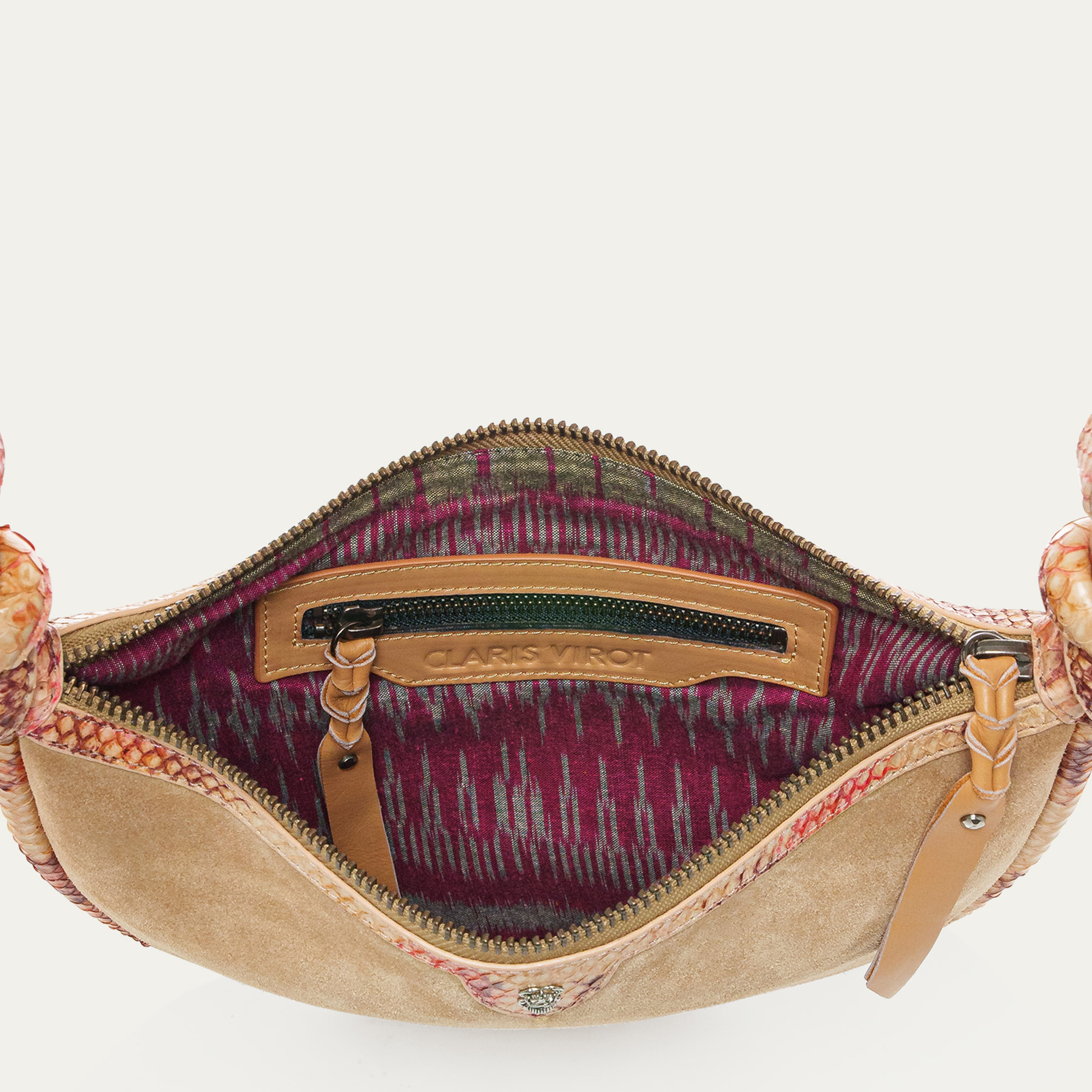 SAC_CLARIS_VIROT_MINI_CHRIS_VEAU_VELOURS_PYTHON_AMPHORE_2