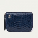 PORTEFEUILLE_CLARIS_VIROT_PYTHON_MINI_BOB_NAVY_ARGENT