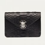 PORTEFEUILLES_CLARIS_VIROT_PYTHON_ALEX_NOIR_ARGENT