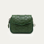 PORTE_MONNAIE_CLARIS_VIROT_PYTHON_KARL_VERT_BRONZE