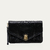 POCHETTE_CLARIS_VIROT_ALICIA_PYTHON_NOIR_OR