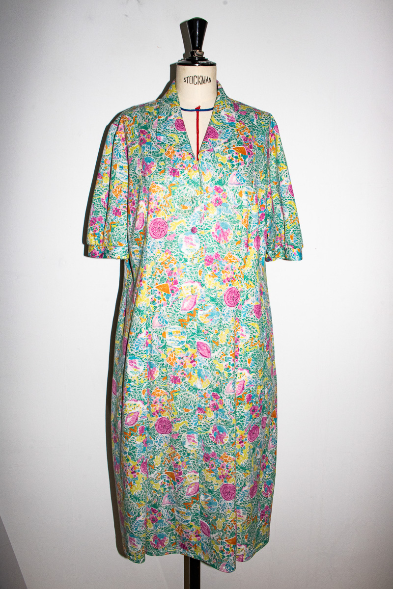 FELICITA-ROBE CHEMISE VINTAGE 80s-19