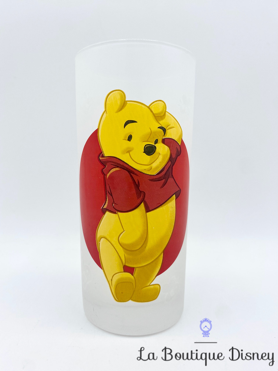 Verre Winnie l\'ourson Lovable Disneyland Paris Disney Pooh rouge