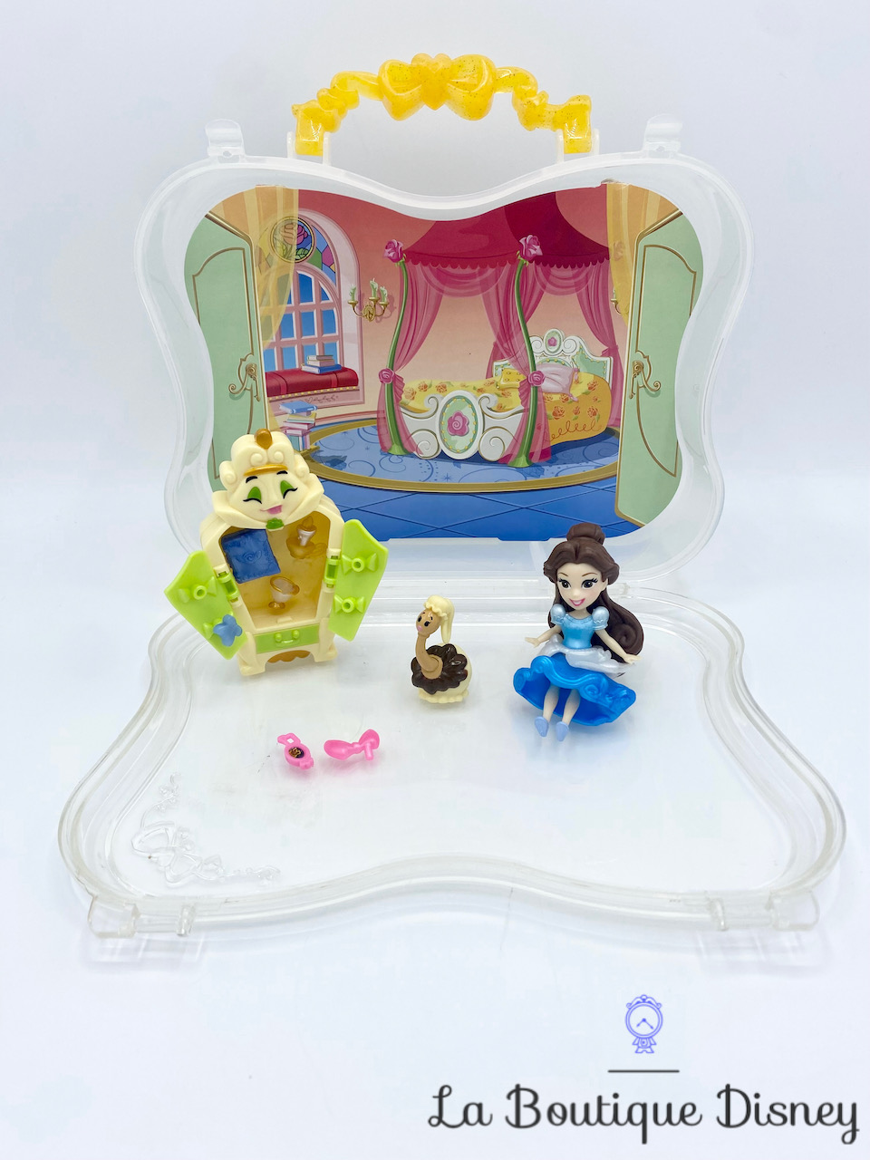 Figurine Little Kingdom Garde Robe enchantée de Belle La belle et la bête Disney Princess Hasbro polly clip