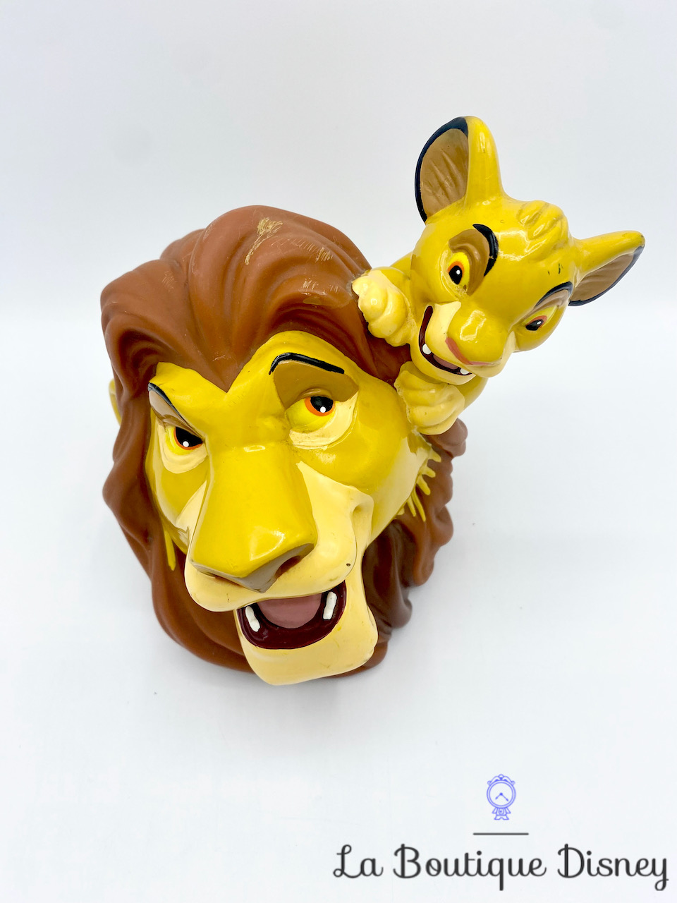 Grande Peluche le roi lion Simba Mufasa DISNEY MATTEL Vintage