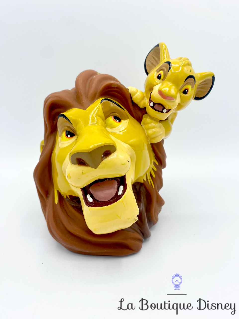 Tirelire Simba Mufasa Le roi lion Disney plastique The Lion King 16 cm
