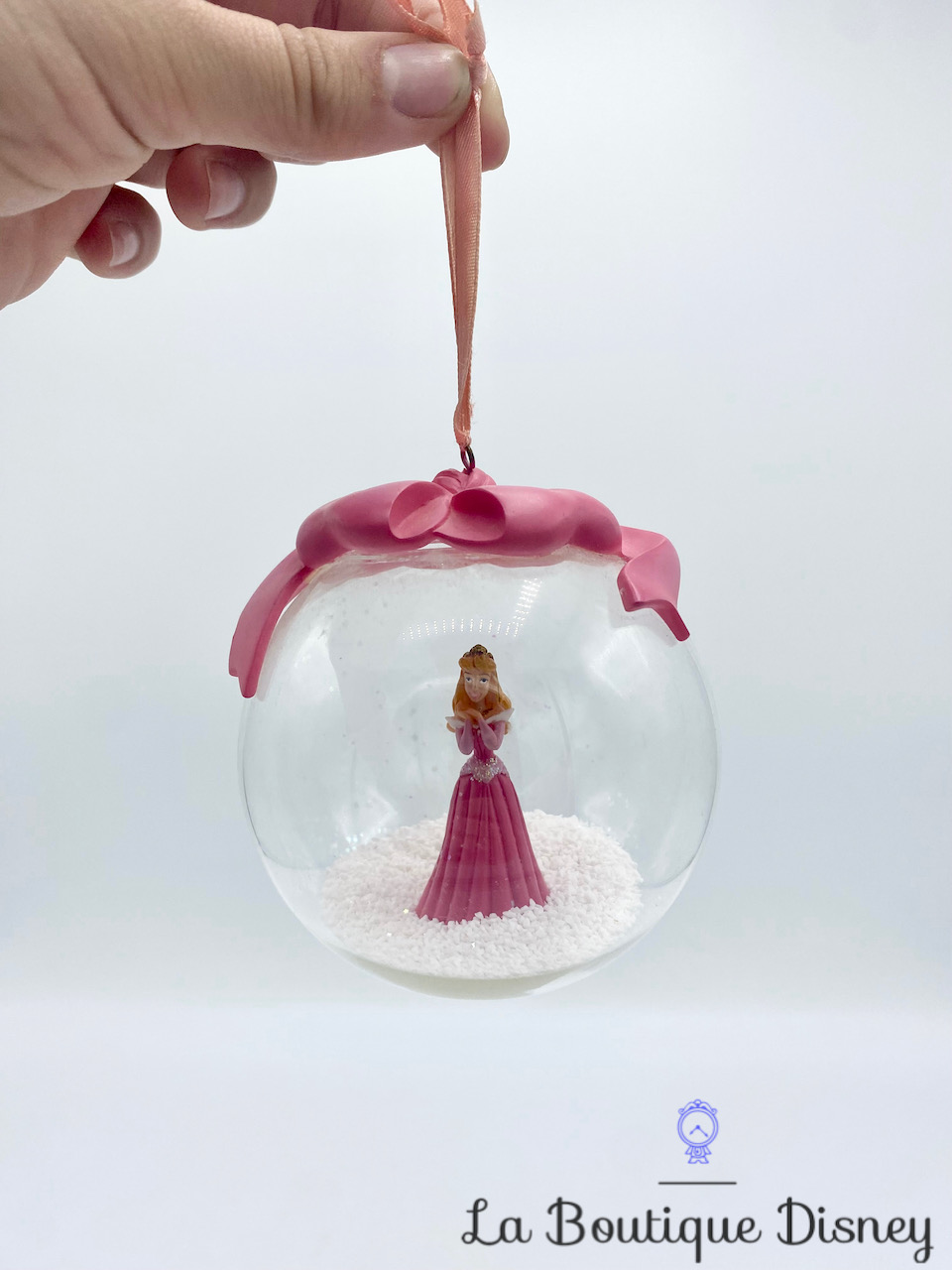 Boule Noël Aurore La Belle au Bois Dormant Disney princesse ornement suspension verre