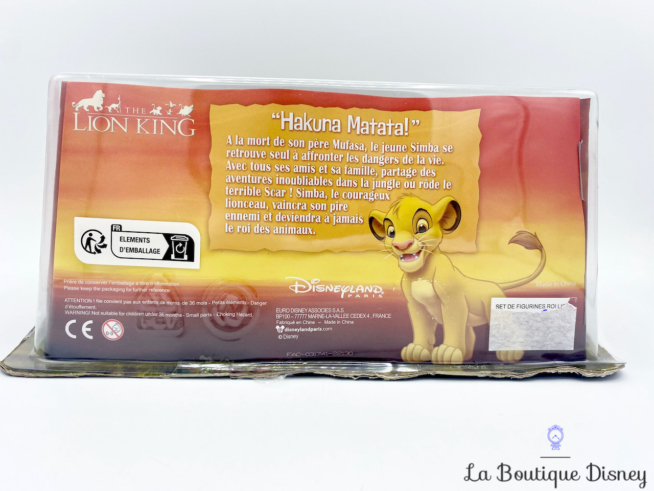 Figurines Le roi lion Playset Disneyland Paris Disney Simba Mufasa Scar  Nala Timon Pumbaa Hyènes - Figurines/Playsets - La Boutique Disney