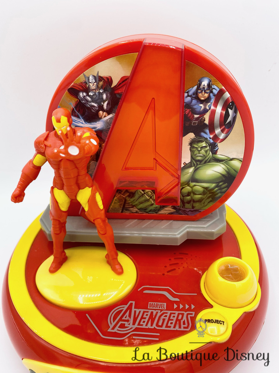 Radio Réveil Iron Man Avengers Marvel Lexibook Disney Projecteur