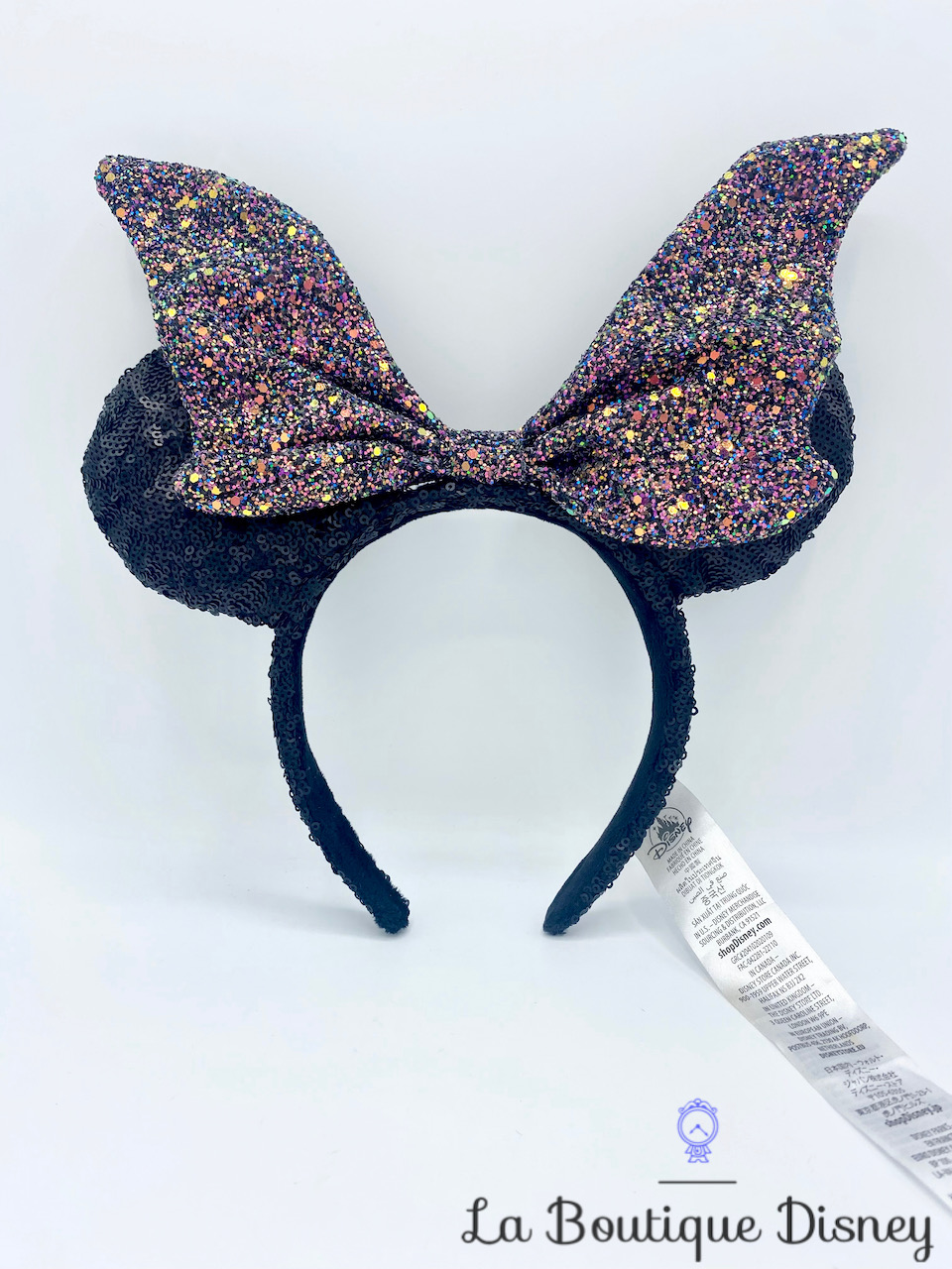 Serre tête Oreilles Minnie Maléfique Disney Store Ears cornes strass sequins