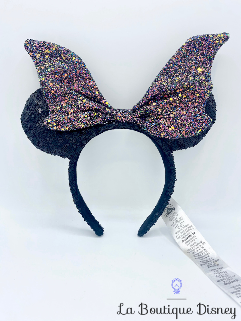 Serre-tête Noël Avec Oreilles De Souris - Nœud Rose Pailleté, Flocons De Neige - Pour Femmes Et Filles, Fêtes