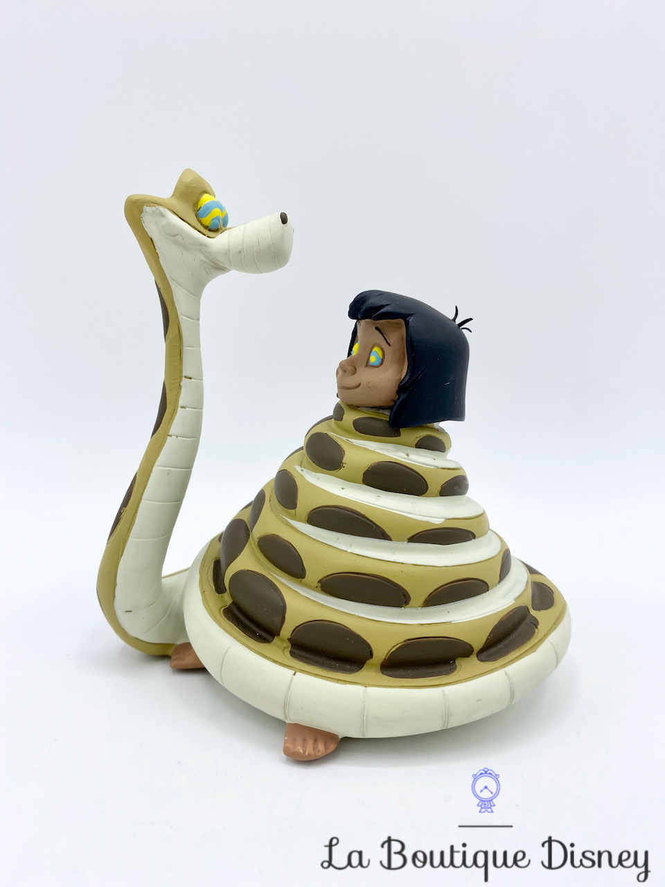 Figurine collection Mowgli Kaa Le livre de la jungle Disney Hachette résine 11 cm