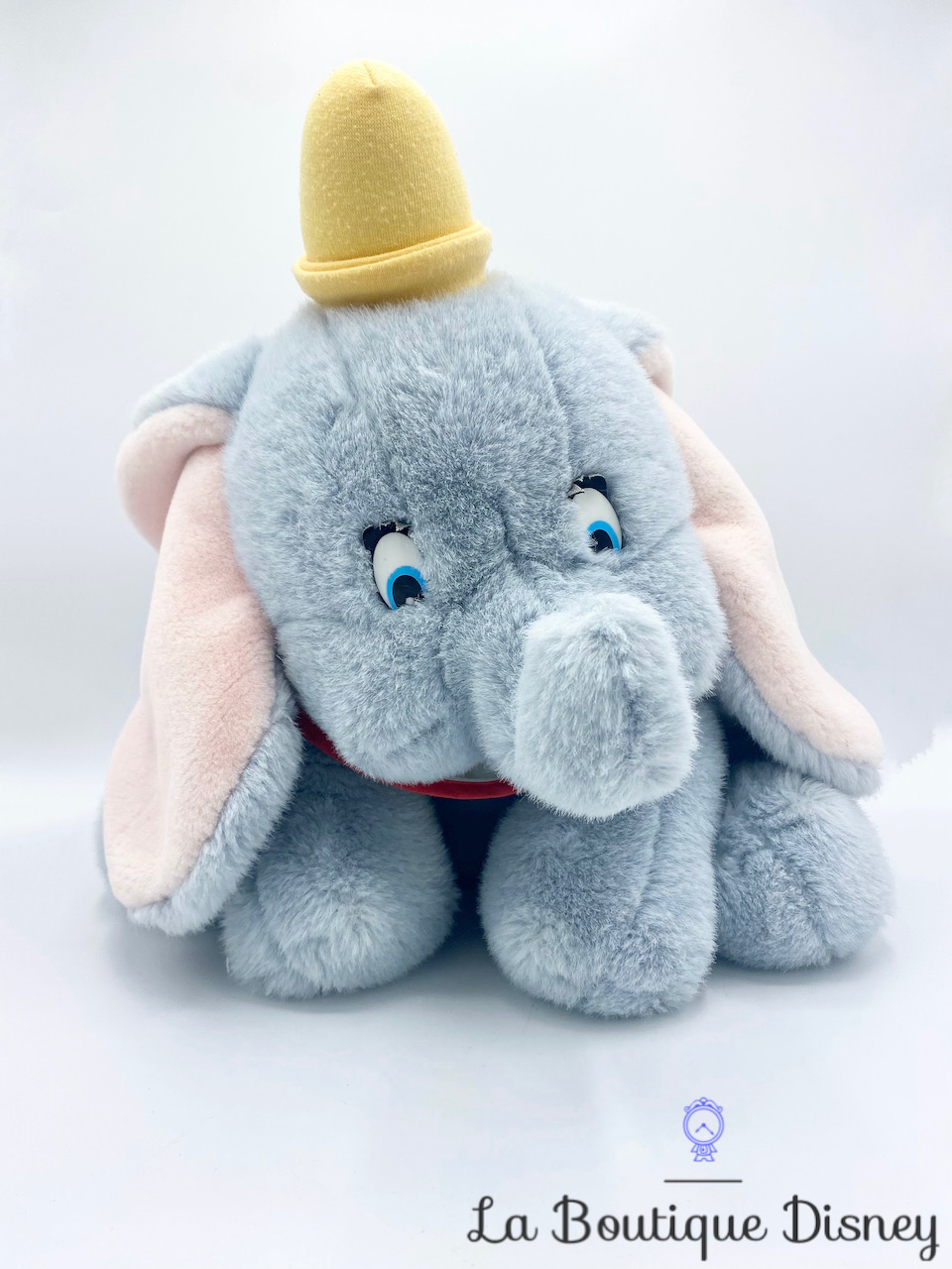 Peluche Dumbo The Walt Disney Company 1988 éléphant gris vintage 35 cm