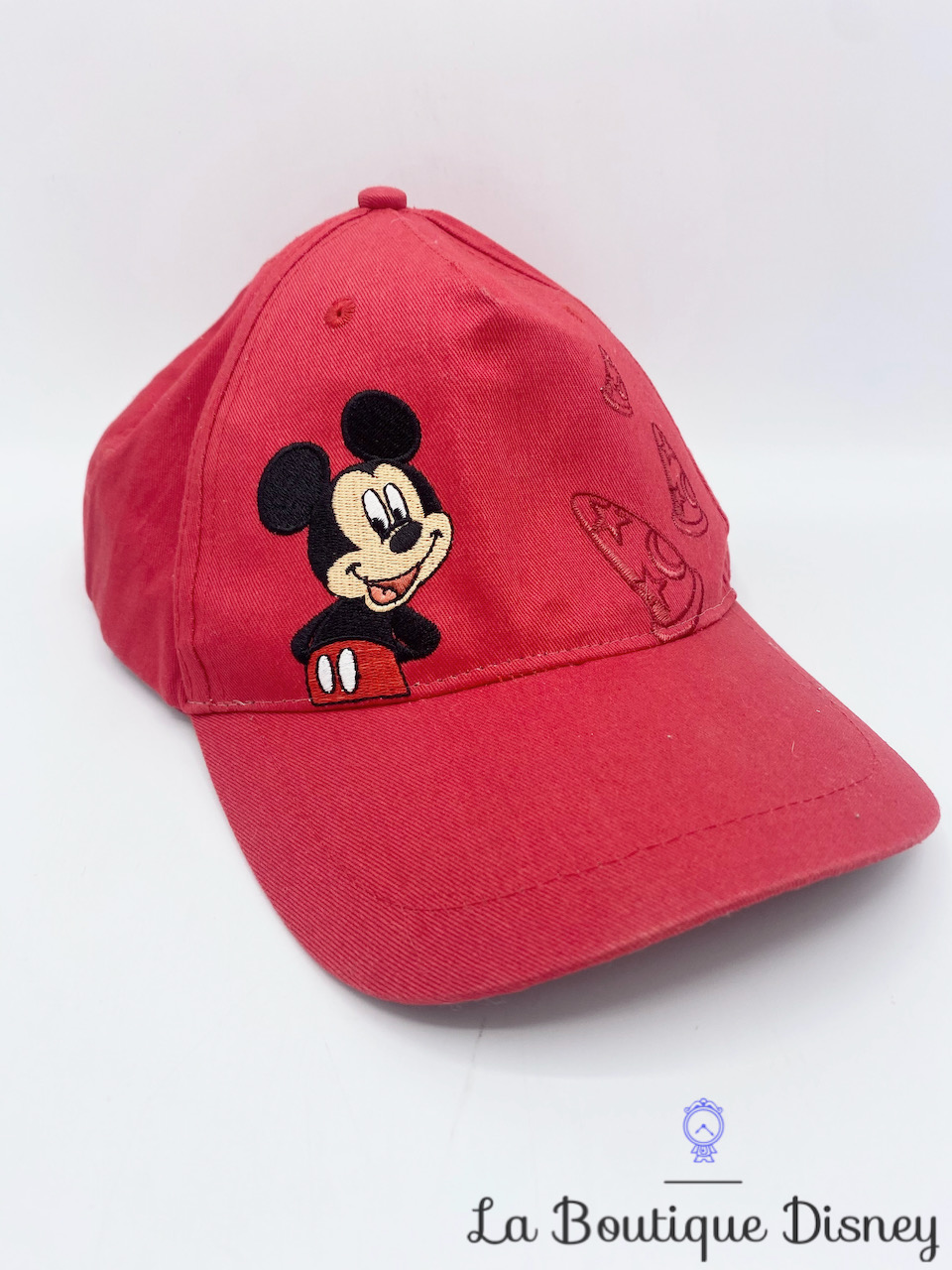 Casquette Mickey Mouse Portrait Disneyland Paris Disney chapeau broderie rouge