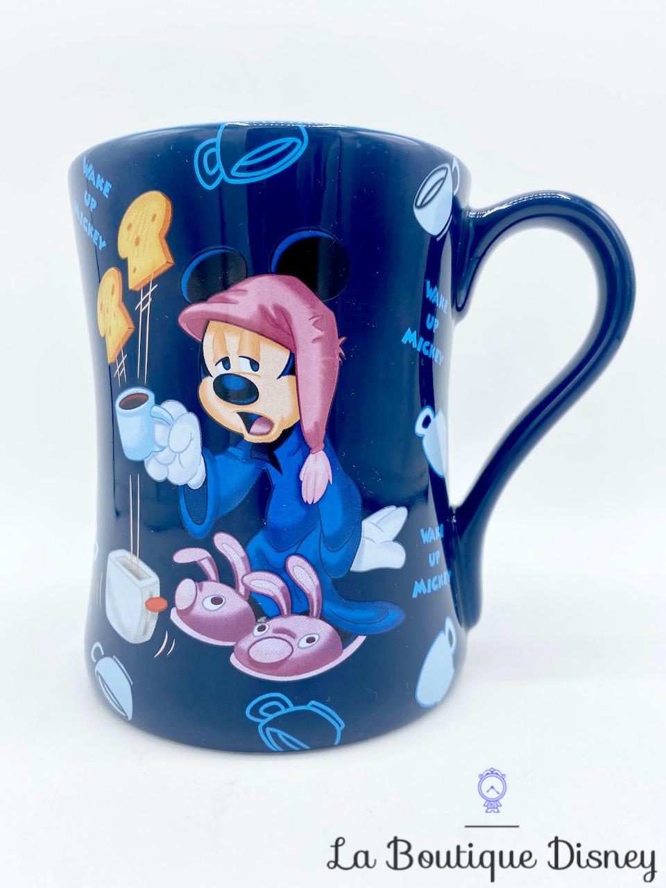 tasse-mickey-wake-up-mickey-disneyland-disney-mug-bleu-réveil-matin-café-4