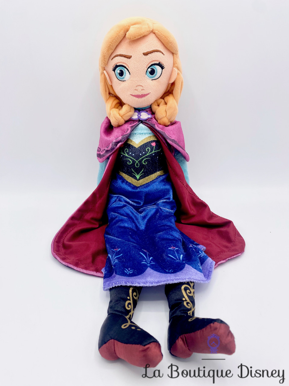 Poupée chiffon Anna La reine des neiges Disney Store 2018 peluche princesse hiver 48 cm