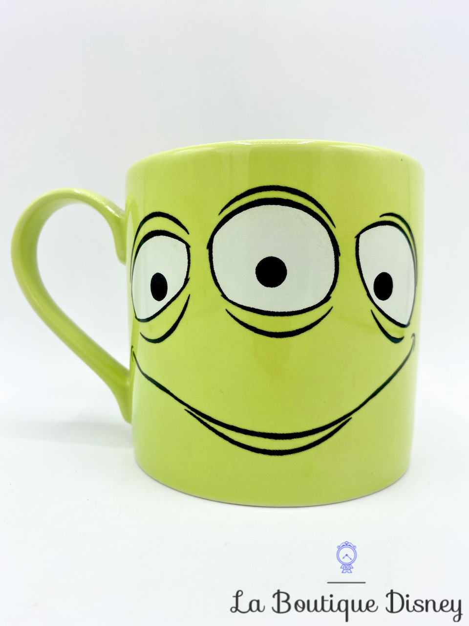 Tasse Alien Toy Story Disneyland Paris mug Disney extraterrestre vert visage yeux